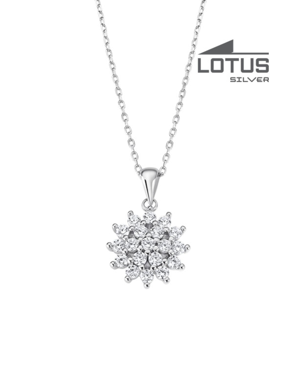LOTUS Silver Necklace